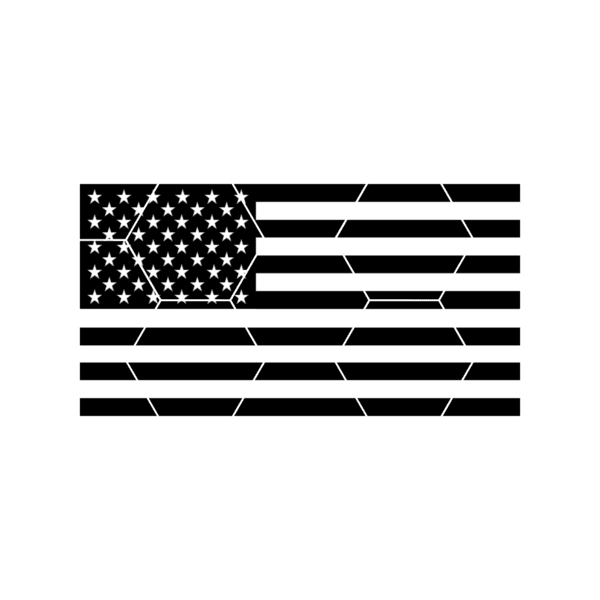 american flag decal v3