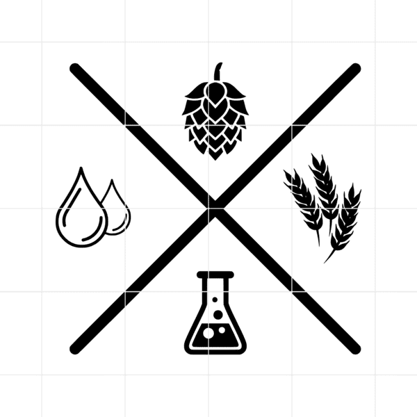 Beer Ingredients Decal