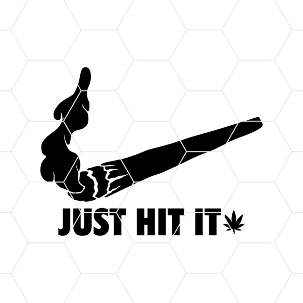 just hit it decal