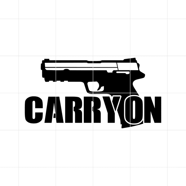 carry on decal