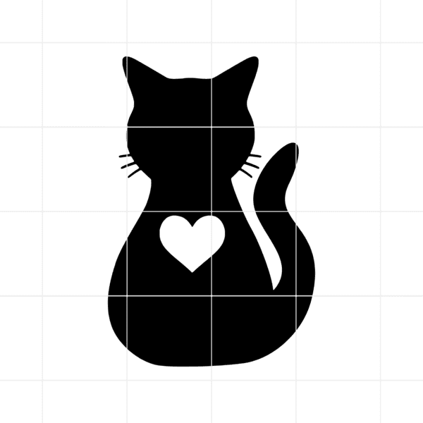 Cat Love Decal