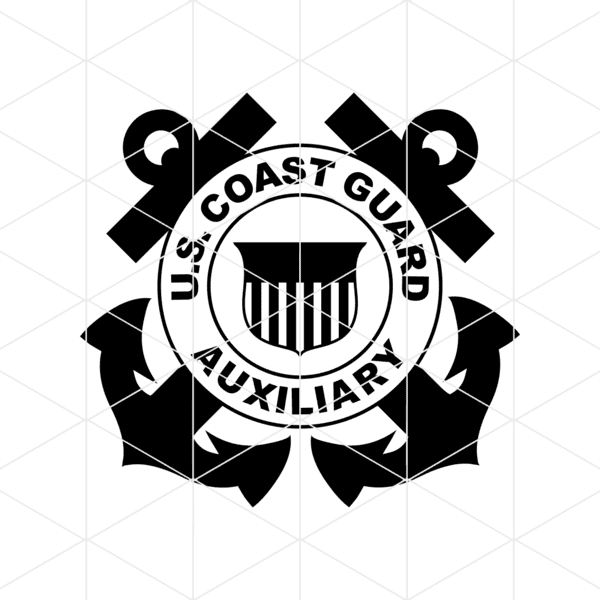 U.S COAST GAURD AUXILIARY DECAL