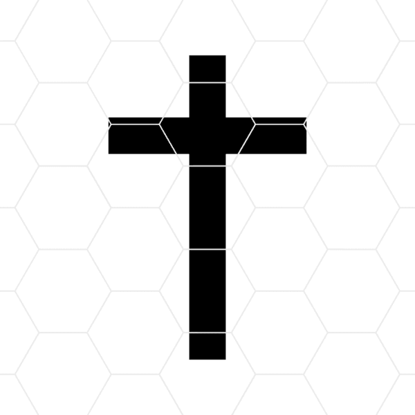 Jesus Cross Decal