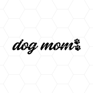 Dog Mom Decal 4