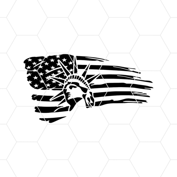 Liberty Flag Decal