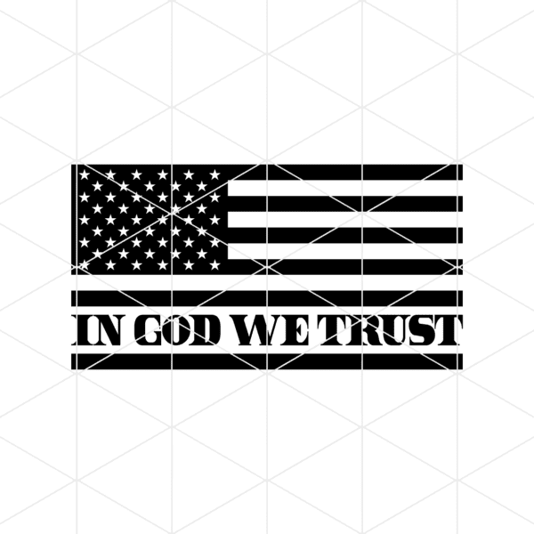 In God We Trust Decal