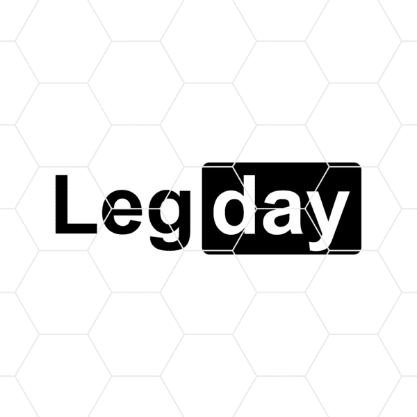 leg day porn decal