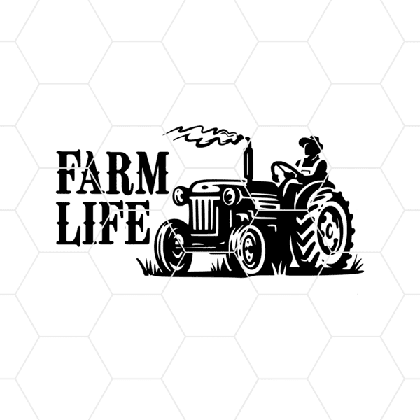 Farm Life Decal
