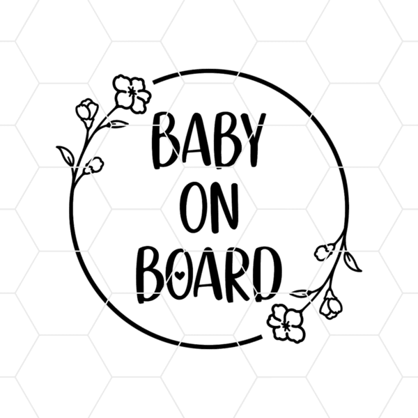 babyonboardflower