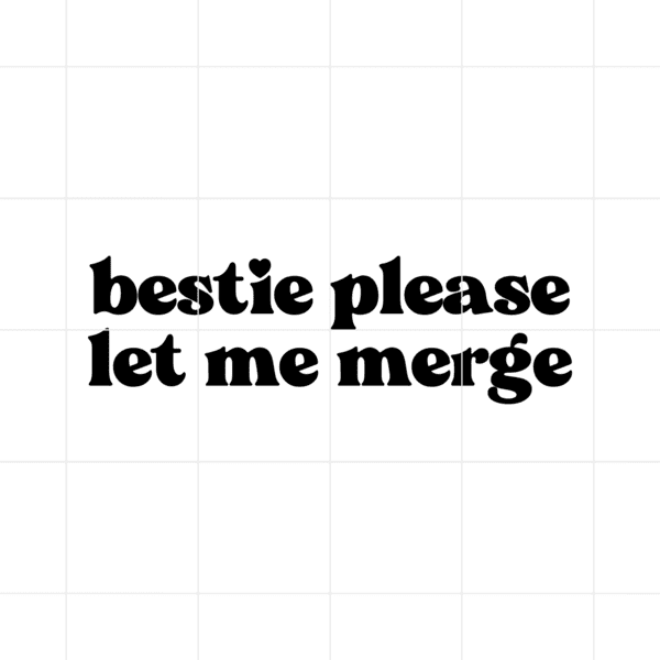 bestie please let me merge decal