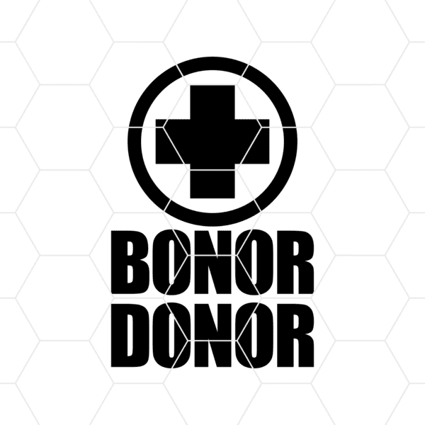 bonor donor decal