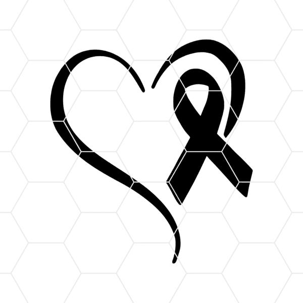 cancer heart decal v2