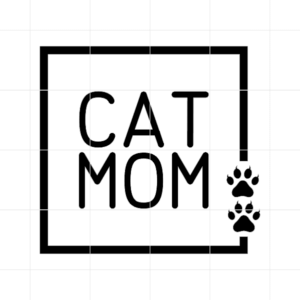 Cat Mom Decal 3