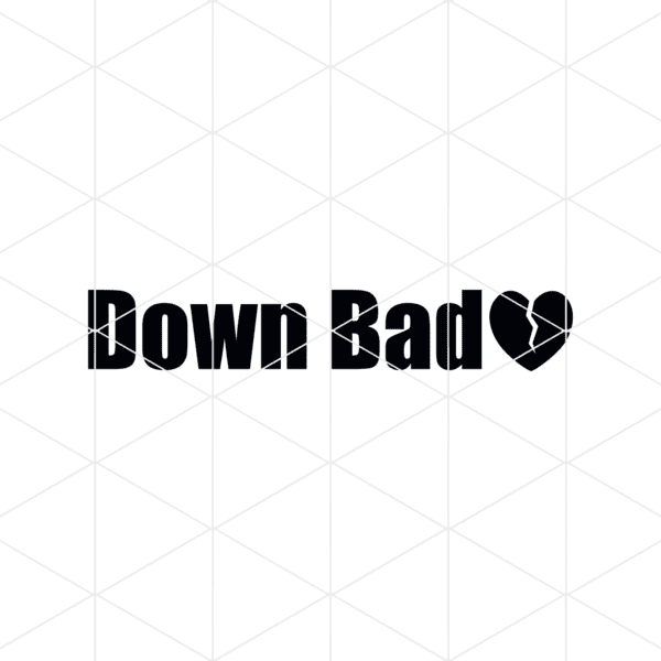 Downbad Decal