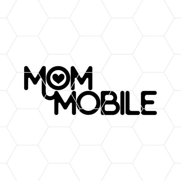 mom mobile decal