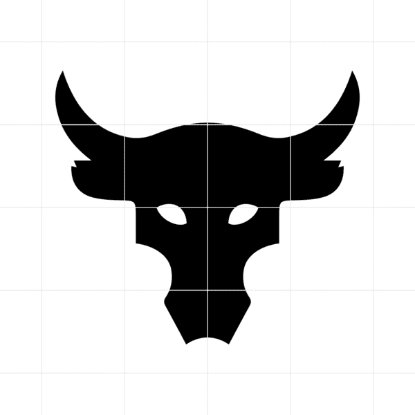 the rock bull decal