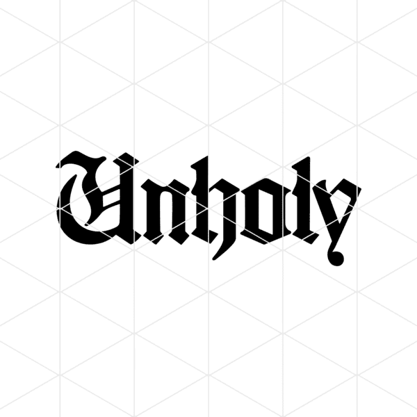 unholy decal