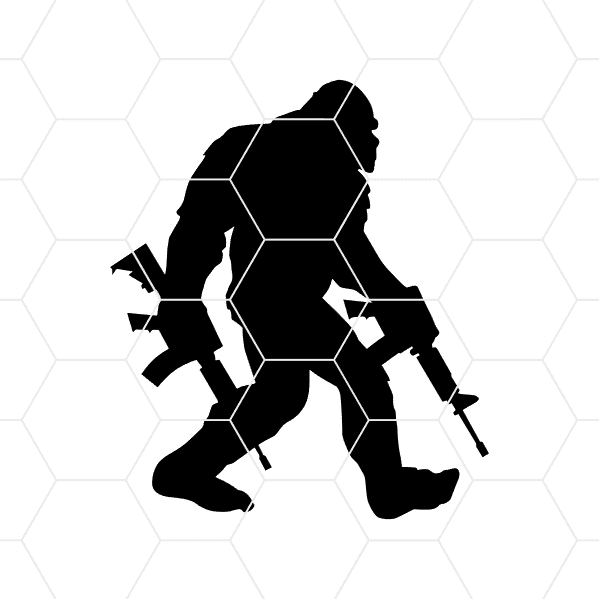 big foot guns decal