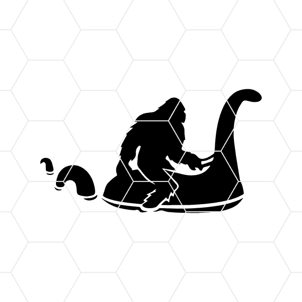 bigfoot lockless monster decal