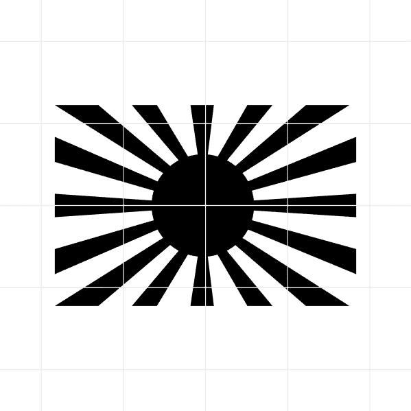 japan flag decal v2