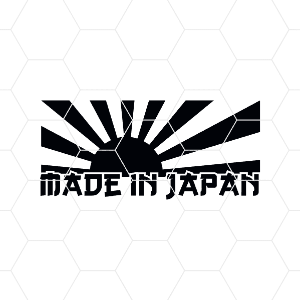 made in japan decal