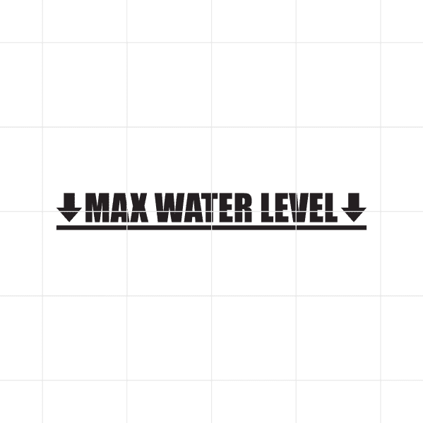 max water level decal v3