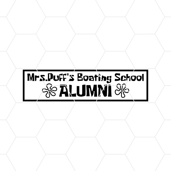 mrs puffs boating school alumni decal