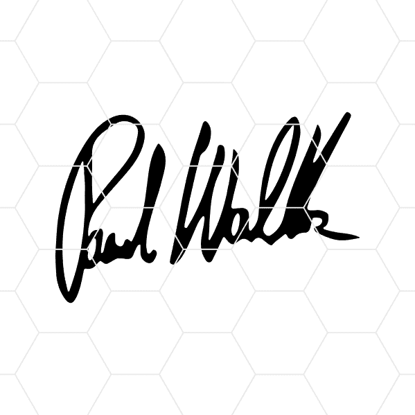 paulwalkersigniture