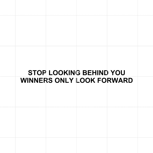 stoplookingbehindyou