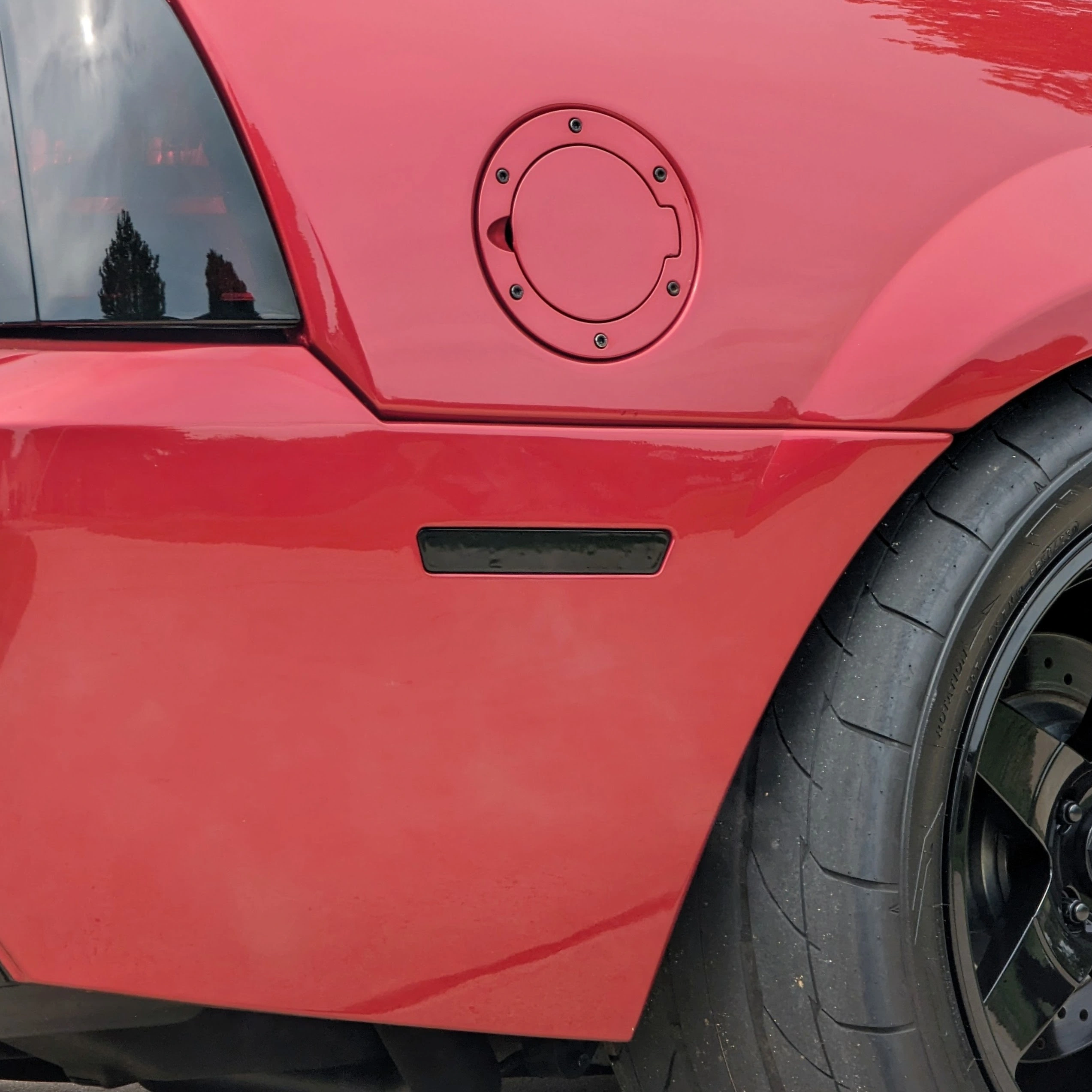 99 04 ford mustang quarter marker vinyl overlay 1